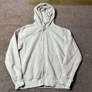 Vintage Nike hoodie men’s medium cream logo